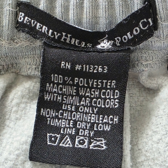 Polo Boy's Gray Drawstring Shorts, Size 14/16 - Picture 6 of 6